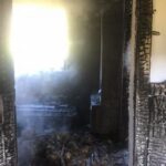 Comunicat DSE Orhei: o familie cu doi copii a rămas fără locuință în urma unui incendiu