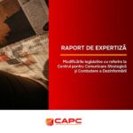 EXPERTIZĂ: CAPC consideră nejustificate modificările legislative cu privire la Centrul pentru Comunicare Strategică și Combatere a Dezinformării