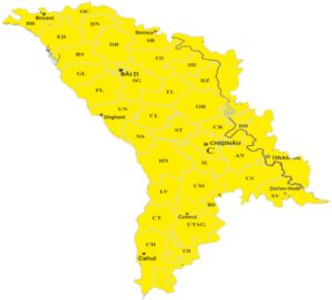 Moldova sub Cod Galben de condiții complicate ale vremii pe 19 noiembrie: lapoviţă, ninsori şi ploi în toată ţara