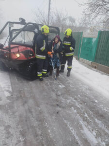 Comunicat DSE mun.Orhei: săptămâna trecută salvatorii între altele, au ajutat unii pacienți să ajungă la ambulanță