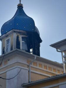 Comunicat DSE mun.Orhei: pompierii au intervenit la lichidarea incendiului de la biserica din Brăviceni