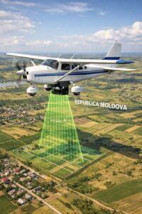 Teritoriul Republicii Moldova va fi scanat din aer în următoarele săptămâni. Se actualizează baza cartografică națională