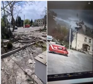 Comunicat DSE mun.Orhei: intemperia de ieri a lăsat fără acoperiș o primărie și a electrocutat 10 bovine