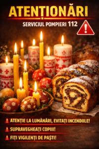 Comunicat DSE mun.Orhei: vin sărbătorile pascale, ce e bine să știm