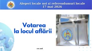 Alegătorii din localitățile unde pe 17 mai 2026 vor avea loc alegeri locale noi și referendumuri locale pot solicita votarea la locul aflării