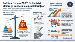 CNSM avertizează: reforma fiscală propusă riscă să afecteze veniturile salariaților și nivelul de trai al populației