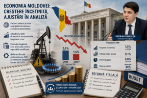 Semnale de încetinire economică în R. Moldova. Ministrul Finanțelor: „În acest moment, nu este o situație dramatică”