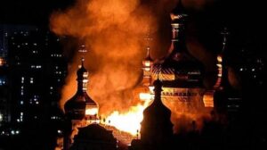 Patrimoniul sub foc: Lavra Pecerska și Studioul Dovjenko, printre obiectivele afectate de atacul asupra Kievului