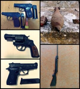Polițiștii din Orhei au desfășurat operațiunea „Arsenal”: arme și muniții scoase din circuitul ilegal