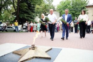 La Orhei oficialitățile au comemorat operațiunea Iași-Chișinău. La Chișinău comuniștii au făcut același lucru